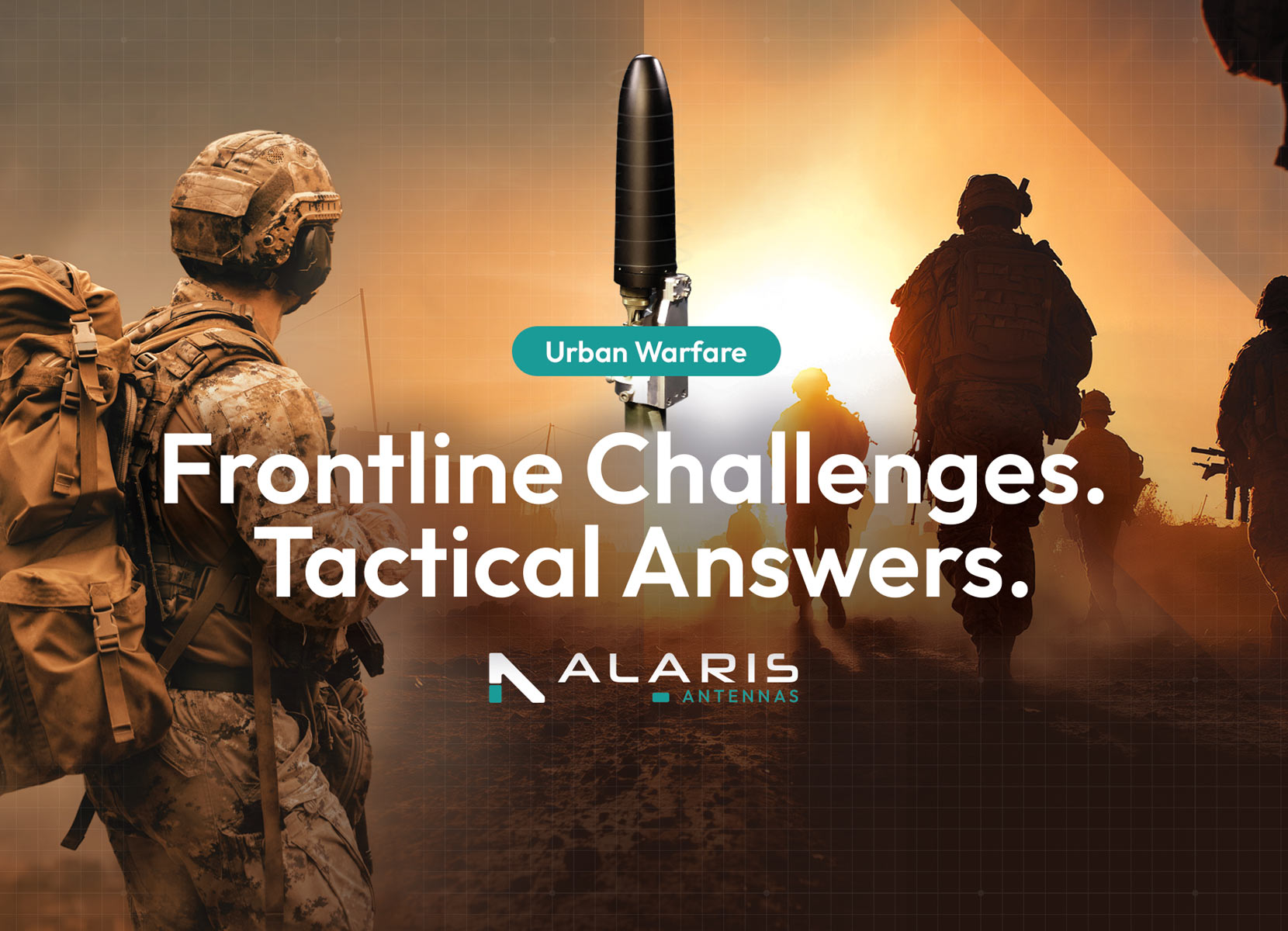 Countering the Rise of Urban Warfare with Tactical low SWaP DF Antenna Solutions